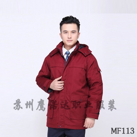 冬季工作服上衣,冬季棉工装的款式MF113
