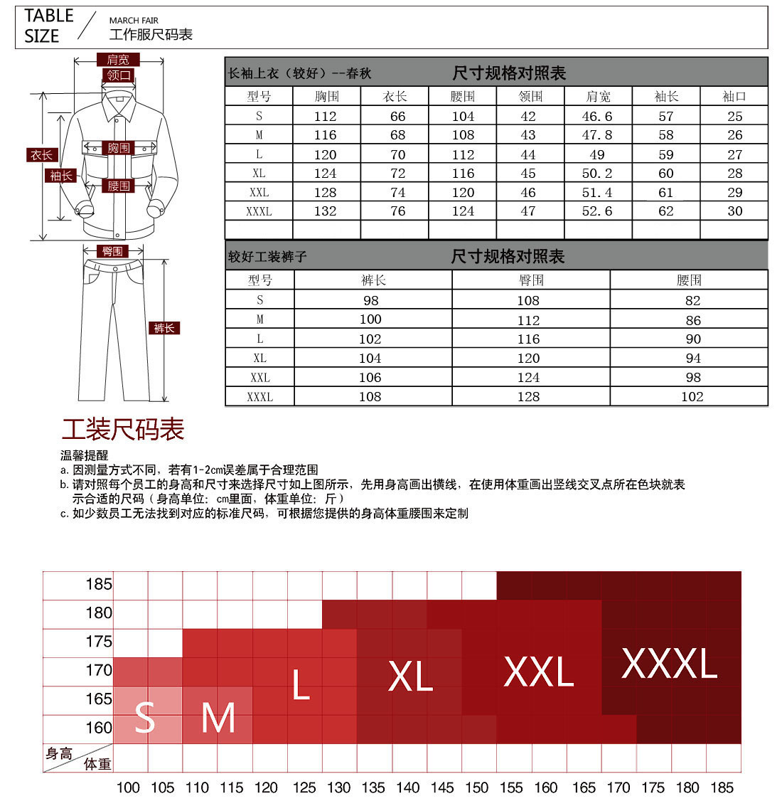 藏青色秋季工作服AC11-3(图3)